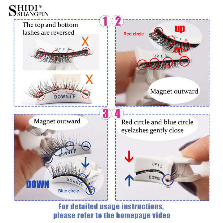 faux cils magnétique